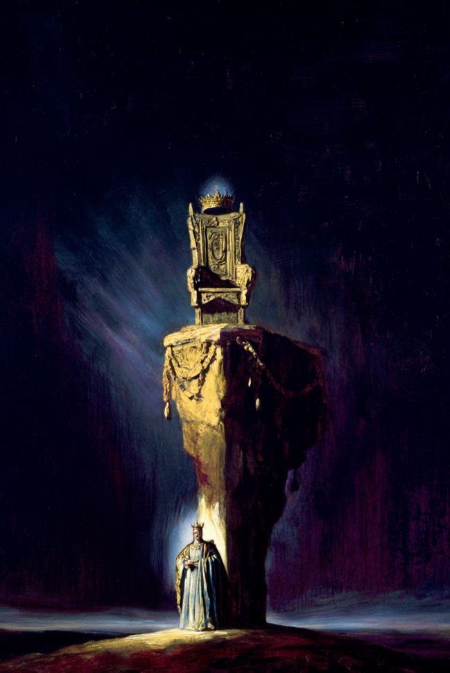 The Solitary Throne awareness card