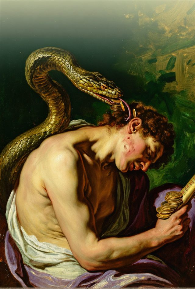 The Serpent’s Whisper awareness card