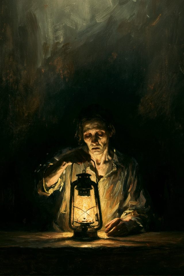 The Dimmed Lantern awareness card
